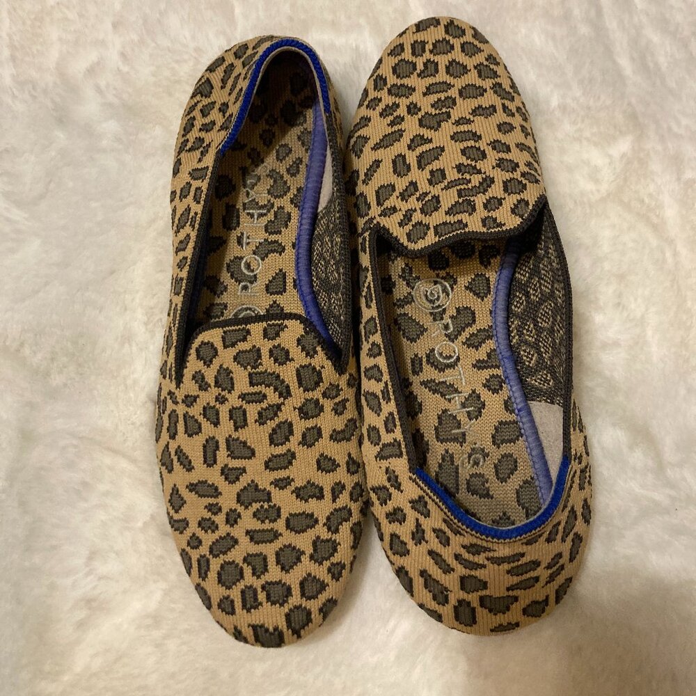 Rothy's Leopard Print Loafers